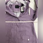 Boohoo NWT Hooded contrast Trim Mac Lilac windbreaker size 4 Photo 7