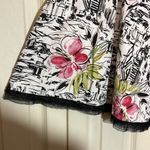 Simply Irresistible Circle Skater Skirt Floral Graffiti Pattern 30 Inch Waist Size 8 Photo 10