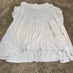 Jennaration Women Shirt Top Blouse Size 2XL Light Blue Shade Color Short Sleeve Photo 8