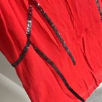 Diesel NWOT  Women's Knee length Dress L Sequin Red Tank Dress Photo 4