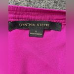 Cynthia Steffe  Dark Magenta Pink Top Size Small Photo 2