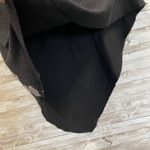 Anthropologie Moth Womens S Wool Shrug Sweater Wrap Cowl‎ Cropped Black Zipper Photo 11