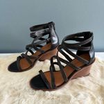 Lucky Brand  Lollyi Black Monty Braid Sandal Photo 2