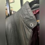 London Fog Vintage  Leather Jacket size XL - dark gray Photo 5