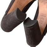 Stuart Weitzman Commodore Bootie 6 Brown Leather Suede Studded Shoes Chic Edgy Photo 9