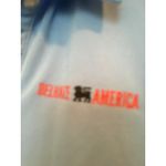 Oobe Women's Juniors Delhaize Food Lion Polo Shirt Short Sleeve Size M Blue Photo 2