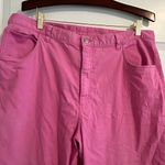 Nordstrom  Cropped Pants Pink Size 18 Photo 2