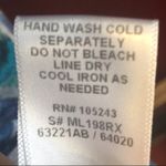 Wallpapher  Floral Tank Top, Gray, Blue, Large Photo 4