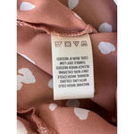 West Kei  Tan Polka Dot Surplice Tie-Sleeve Blouse Size‎ M Photo 7