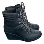 Merrell  Women's Tremblant Black Wedge Lace Up Waterproof Bootie boots Size 8 Photo 0