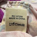 Simply Southern  small sleeveless trapeze dress pink cow skulls purple tassels Photo 9