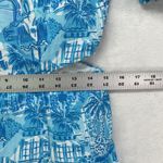 Lilly Pulitzer NWT Kylanne Amalfi Blue Sunny State Of Mind Mini Dress Sz 8 Photo 2