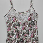 Victoria's Secret Victoria Secret Gold Label Crop Top Tank Semi Sheer Lace Detail Sz S Y2K VTG Photo 0