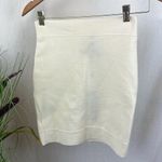 BCBGMAXAZRIA BCBG Cream Ivory Bandage Cathy Bodycon Mini Skirt NEW S Photo 0