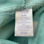 secret treasures  Light Blue White Polka Dot Mitten Print Full Pajamas Zipper XL Photo 4