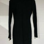 SO Elegant Black Turtleneck Dress small Photo 0