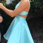 Homecoming Dress Blue Size 0 Photo 3
