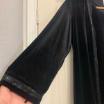 Quaker Factory Formal Cardigan & Tank Black Velveteen 2 Pc 1x Set. 2158 Photo 1