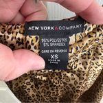 New York & Company leopard tank top size XS Tan Photo 3