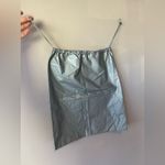 Prada  Drawstring‎ Silver PVC Dustbag Photo 3