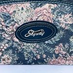 Vintage Floral Roses Skyway Retro Travel Carryon Luggage Bag Handles‎ Canvas Photo 8