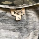 POL  Camouflage V-Neck Sleeveless Henley Top Womens Size Small Photo 4