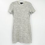 Theory Womens Casual Minimalist Cherry B3 Stirling Rib Knit T Shirt Dress Size L Photo 1