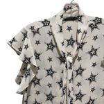 ZARA  Star Blouse Sleeveless Button Down Ruffled Women’s Size XS Photo 5