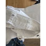 Gap  Women's Mid-Rise‎ Wide-Leg Cotton Pull-On Tie White Pants Size 6 NWT Photo 6
