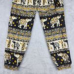 Earthbound  Elephant Rayon Pants Lightweight Size S Small Photo 10