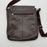 Mywalit Havana Crossbody Brown Leather Messenger Bag Photo 1