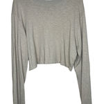 Cotton Citizen  Cropped Long Sleeve Shirt Size Large Photo 0