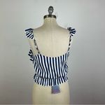 Show Me Your Mumu  Sky Line Top in Ocean Stripe Photo 5