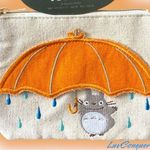 Studio Ghibli My Neighbor Totoro Small Pouch Orange Photo 0
