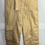 Michael Kors Tan Trousers Relaxed Fit Cotton Photo 0