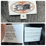 Interplay Couture Gray Herringbone A Line Fully Lined Skirt Size 6 Workwear Photo 9