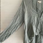 Urban Outfitters  Crisscross Long Sleeve Blouse Photo 1