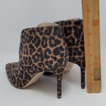 Jessica Simpson  Taveli Womens Leopard Print High Heel Pointed Toe Booties Size 9 Photo 5