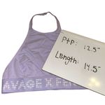 Savage X Fenty Forever Savage High Neck Halter Bralette Purple Photo 6