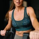 Zyia  Pine Leopard Bomber Sports Bra Size XS Athlete Gym Work Out Padded Photo 2