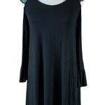 Vava by Joy Han  Cold Shoulder Boho Tunic Dress Crochet Trim XS Photo 0