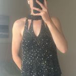Anthropologie Sequin High Neck Tank Top Photo 7