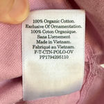 Everlane NWT  The Oversized Rugby Polo Shirt Pink Purple Organic Cotton XS Photo 8