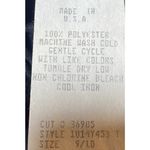 Vintage 90s City Triangles Mini Dress Sheath Embroidered Square Neck Black 8 Photo 8