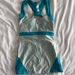 Kyodan Teal and Gray Athletic Tank Top Photo 1