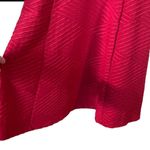 Enfocus Studio EN FOCUS STUDIO Red Texture Mini Dress Size 12 Photo 2