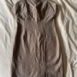 Pinstripe Brown Dress Size XS Photo 0