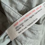 Free People Back Into It Pastel Sage Green Wide Leg Cotton Jumpsuit Large Photo 7