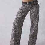 Urban Outfitters  leopard low rise jeans BDG Photo 0