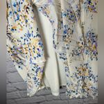 Vince Camuto Ladies Detailed Pull On Pleated Midi Skirt ivory/lavender/blue XXL Photo 6